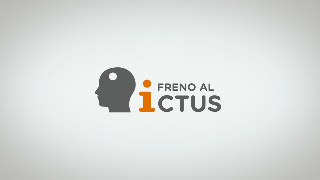 Diseño de logo Freno al ictus